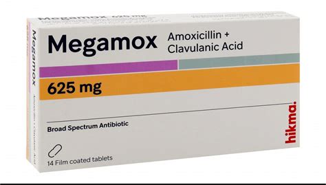 سعر ومواصفات Megamox Antibiotic 625mg 14 Tabs من Chefaa فى مصر