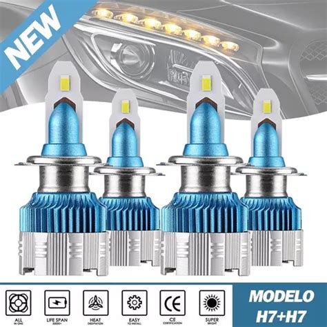 Kit Faros Led Auto Lm W Para Mercedes Benz Csp Chips Meses