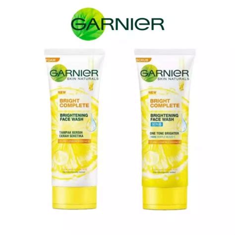 Jual Garnier Light Complete Brightening Foam Scrub Skin Care 100 Ml