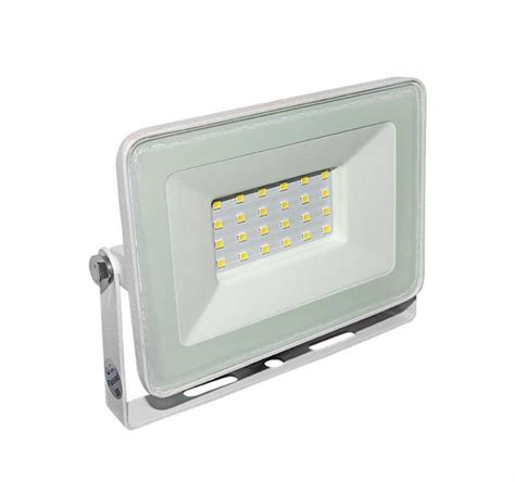 Proiector Slim Alb Cu LED 20W