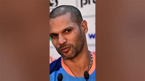 Shikhar Dhawan 😔💔 Shorts Cricket Shikhardhawan Youtube