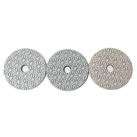 Steps Inch Stone Granite Grinding Disc Kit Diamond Wet Dry Polishing