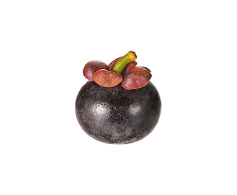 Premium Photo Mangosteen Isolated On The White Background