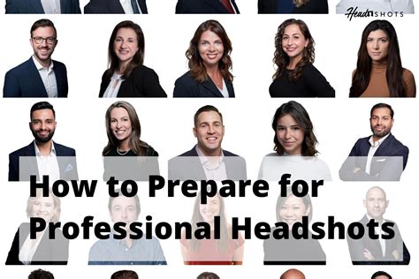 How To Prepare For Professional Headshots Headshots Inc