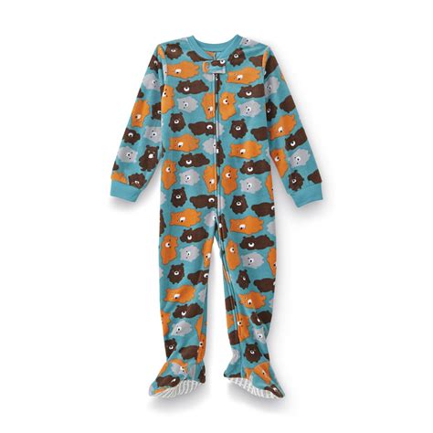 Wonderkids Infant And Toddler Boys Fleece Sleeper Pajamas Bears