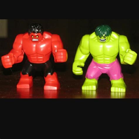 Lego Red Hulk Toys Dusolapan