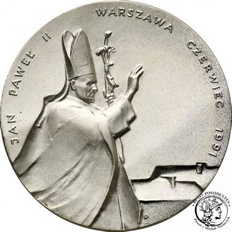 Polska Jan Pawe Ii Medal Konstytucja St Archiwum Niemczyk Pl