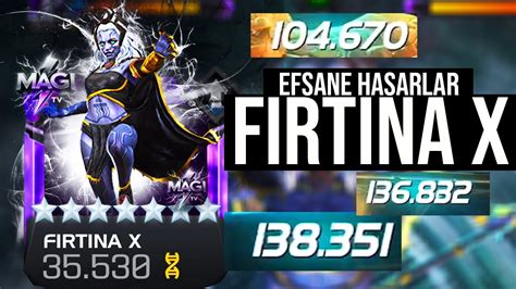 EFSANE HASARLAR TEK BASINA AKIYOR MCOC FIRTINA X GAME PLAY MAGİİ