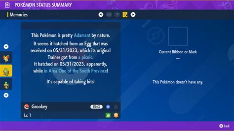 Pokemon Scarlet And Violet Shiny Grookey 6iv Ev Trained Pokemon4ever