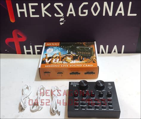 Jual Sound Card V Mixer Soundcard V Audio Bpn Heksagonal