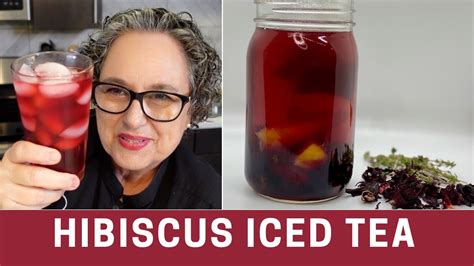 Lose Weight With This Super Antioxidant Tea Hibiscus Iced Green Tea