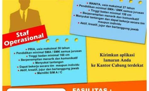 Contoh Brosur Lowongan Kerja Yang Menarik Brosur Dan Spanduk Otosection