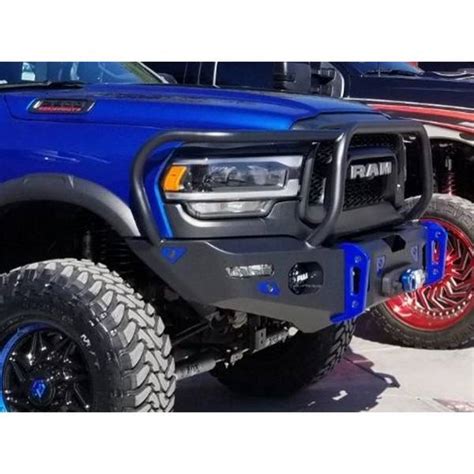 Expedition One Ram2535 19fb Bb Bare Rangemax Ultra Hd Front Bumper With Wraparound Bull Bar