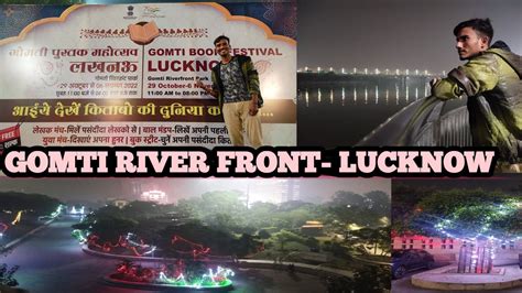 Gomti River Front Gomtinagar Lucknow Gomti Book Fastival Veerptkk3620