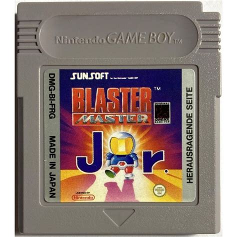 Blaster Master Jr Nintendo Game Boy GB Kaufen Auf Ricardo