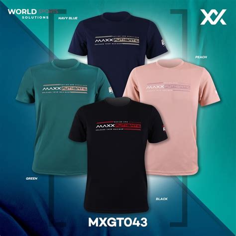 Maxx Graphic Tee Mxgt043 4 Colours Lazada