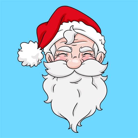 Imágenes de Cara Santa Claus Dibujo Descarga gratuita en Freepik