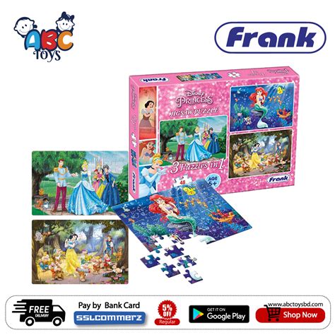 Frank 11310 Disney Princess Puzzles - Abc Toys