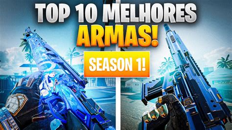 TOP MELHORES ARMAS E CLASSES DA SEASON 1 DO COD MOBILE ARMAS META