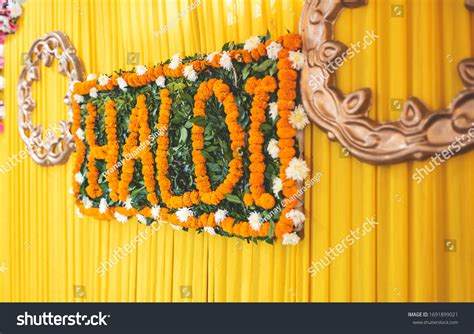 Indian Wedding Haldi Over 2543 Royalty Free Licensable Stock Photos