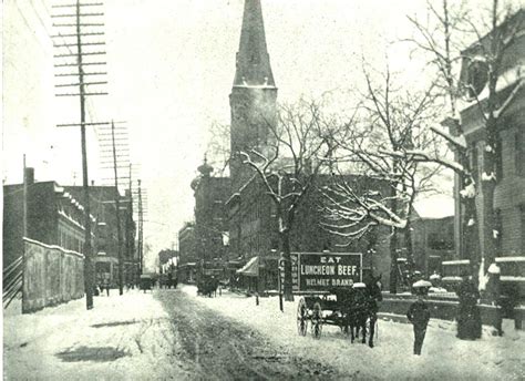 Vintage Photographs Bridge Street Springfield Massachusetts 1890s