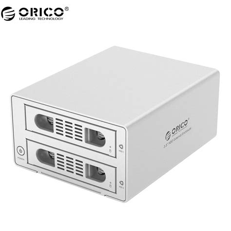 Orico Rus Aluminum Bay Usb Esata External Raid Sata