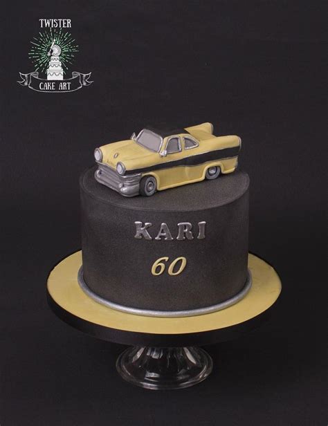 Classic Car Cake Decorated Cake By Twister Cake Art Cakesdecor