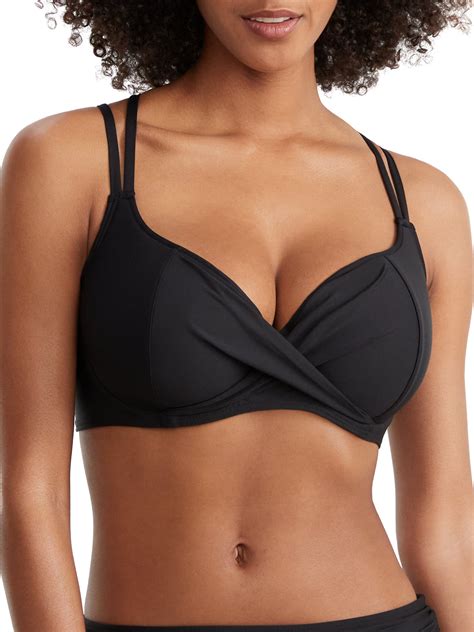 Eco Onyx Wrap Bikini Top Swimsuit Walmart