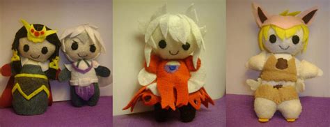 Pp Plushie Leaders By Symphkat On Deviantart