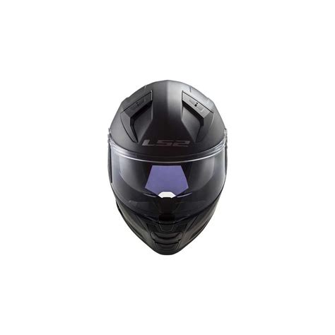 LS2 Vector II Solid Schwarz Integralhelm