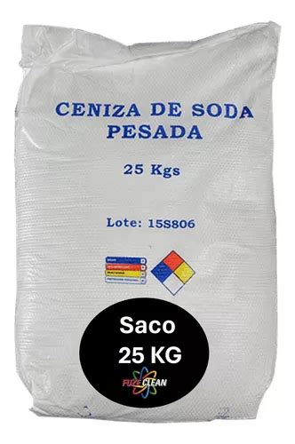 Carbonato De Sodio Ceniza Soda Pesada 25kg Cuotas sin interés