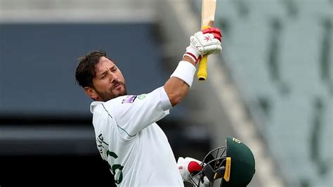 Leg Spinner Yasir Shah Scored His Maiden Test Century In Adelaide On