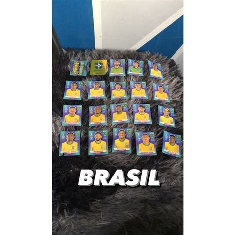 Figurinhas Avulsas Do Brasil Album Copa Do Mundo Qatar Shopee