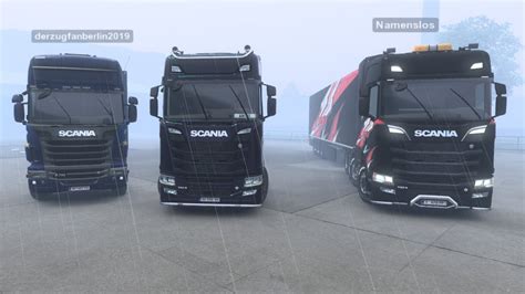 Euro Truck Simulator Convoi Unf Llen Staus Und Verfahren Youtube