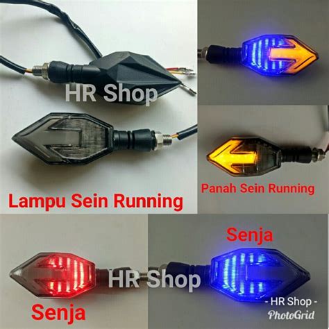 Jual Lampu Sein Led Running 2in1 2warna Sein Running Flowing Panah