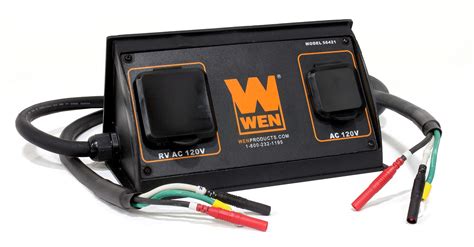 Wen 56203i Super Quiet 2000 Watt Portable Inverter Generator Wfuel