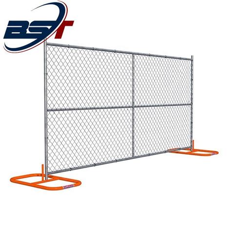 Removable Chain Link Temporary Construction Fence Panels Removable