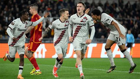 Europa League Semi Final Line Ups Bayer Leverkusen Roma Jogue Sem