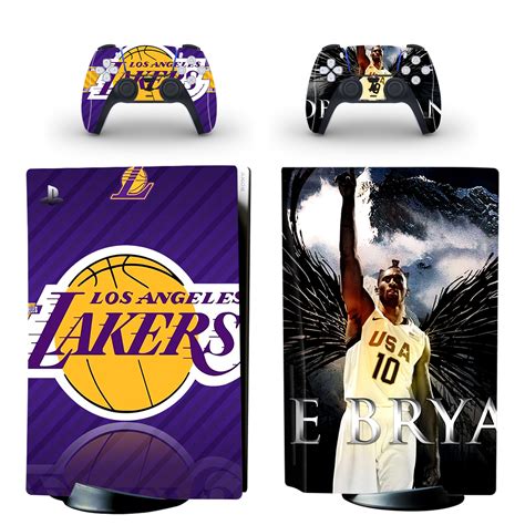 Los Angeles Lakers And Kobe Bryant Ps5 Skin Sticker