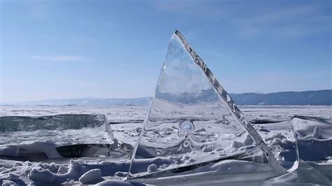 19 Turquoise Ice Of Lake Baikal Wallpapers Wallpaperboat