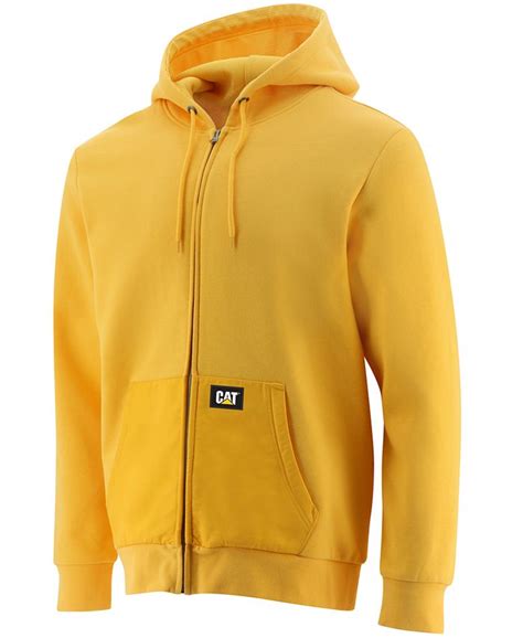 Caterpillar Mens Full Zip Work Hoodie Macys