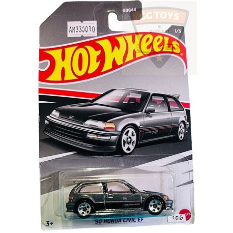 Jual Hotwheels Hot Wheels Reguler Honda Civic EF Hitam Shopee Indonesia