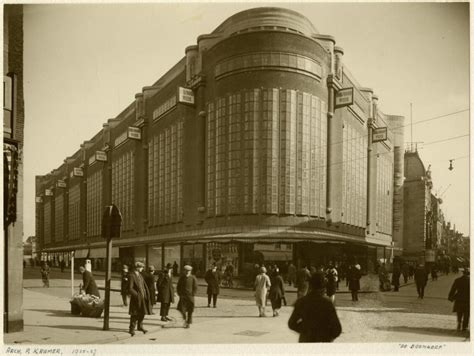 Fotos Van Vroeger De Bijenkorf In Den Haag Bestaat Al Jaar