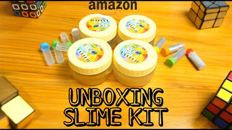 Unboxing Slime Kit And Making Slime😎 Youtube