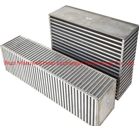 Aluminum Bar Plate Radiator Cores For Oil Cooler Intercooler China