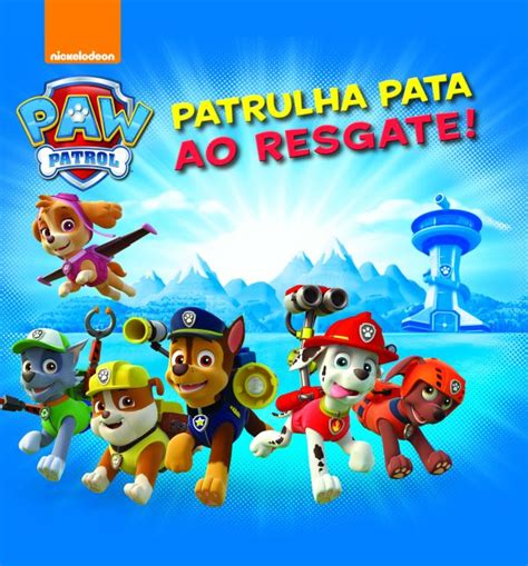 Patrulha Pata Aventuras A Cores Livro De Colorir Patrulha Pata