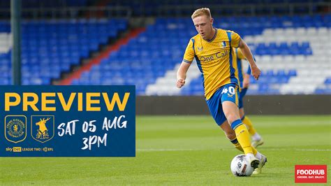 Preview Crewe V Stags News Mansfield Town