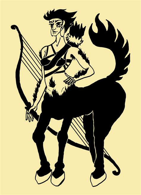 Sagittarius Female Centaur Character Zodiac by jigoritto on DeviantArt