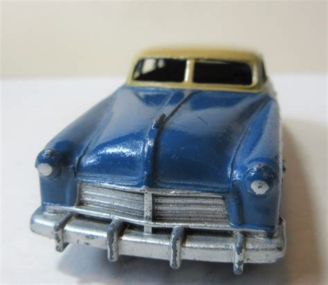 S Dinky Toys Hudson Commodore Four Door Sedan Car Blue Dinky