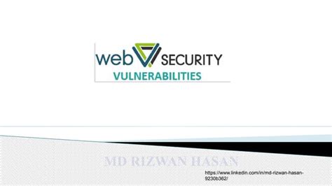 Owasp Top 10 And Web Vulnerabilities Ppt